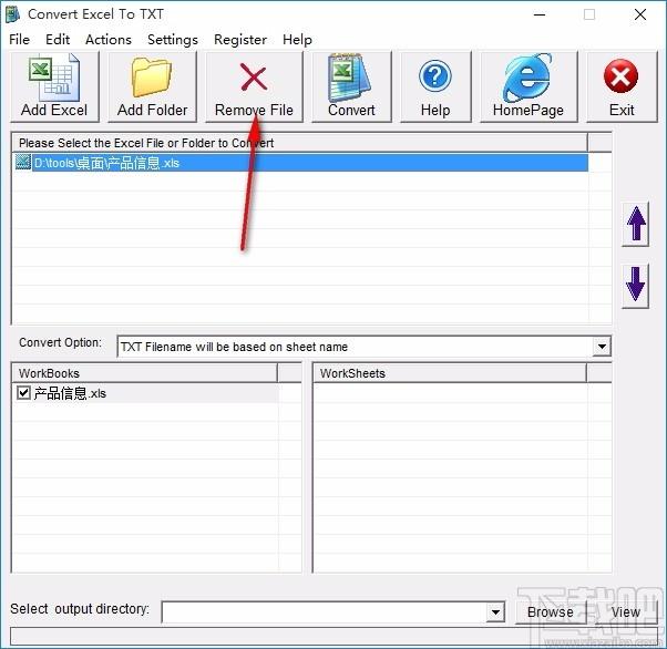 Convert Excel to TXT下载,Excel转TXT工具,Excel转TXT