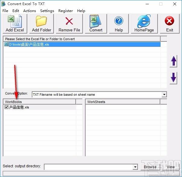 Convert Excel to TXT下载,Excel转TXT工具,Excel转TXT